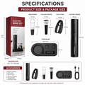 🍷Automatic Electric Wine Opener Set – Open, Pour & Preserve