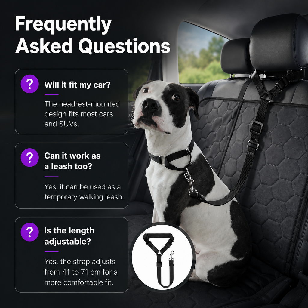 RideSafe™ 2-in-1 Dog Car Seat Belt & Walking Leash🐶🐾