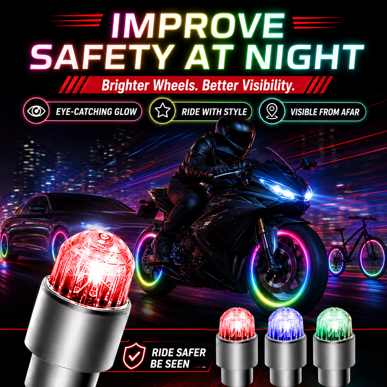 Waterproof Led Wheel Lights