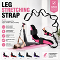 Adjustable Foot & Leg Stretching Strap – Stretch Deeper, Move Easier & Stay Flexible ✨