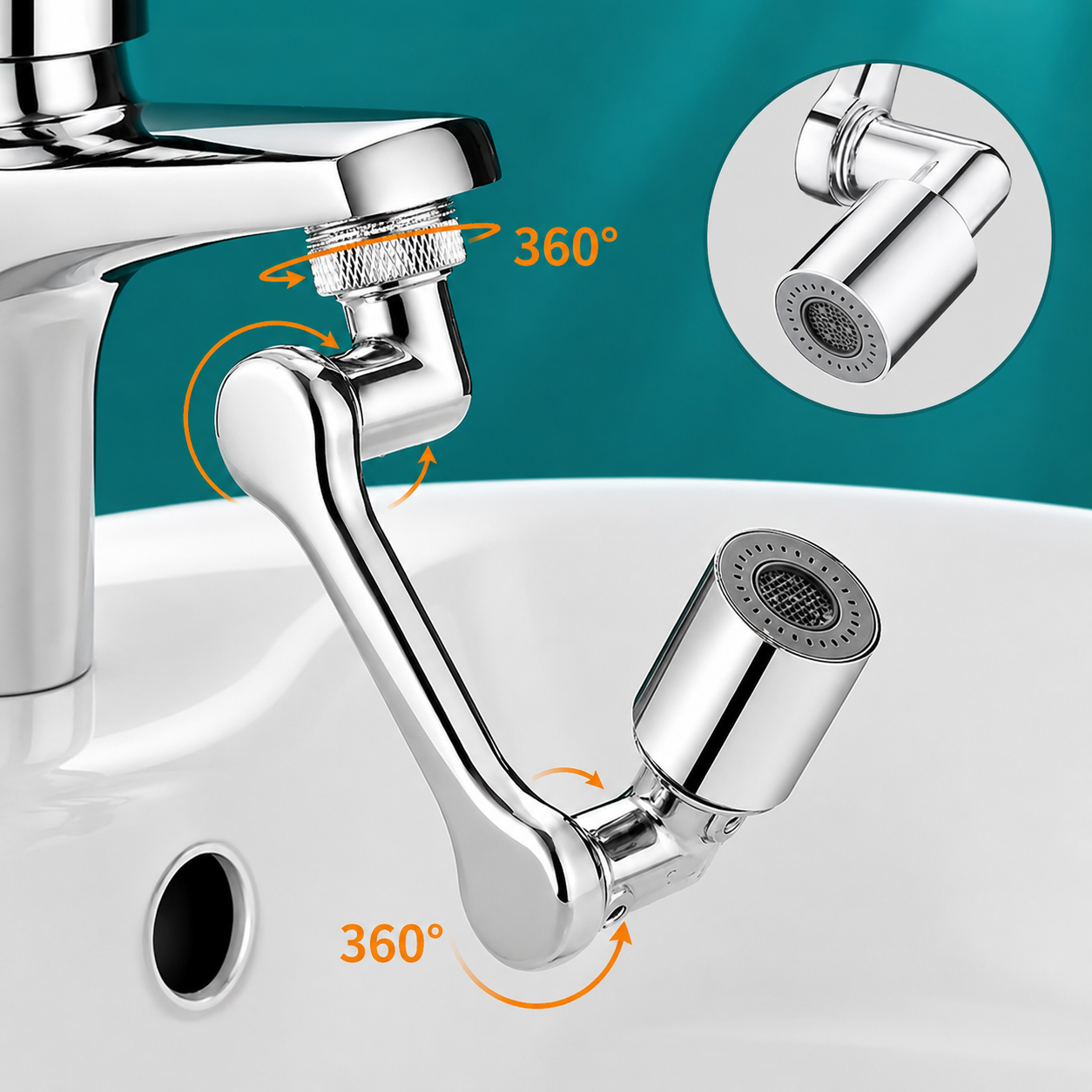 🔥Multifunctional Universal Splash-proof Foaming Splash Filter Extension Faucet🚰