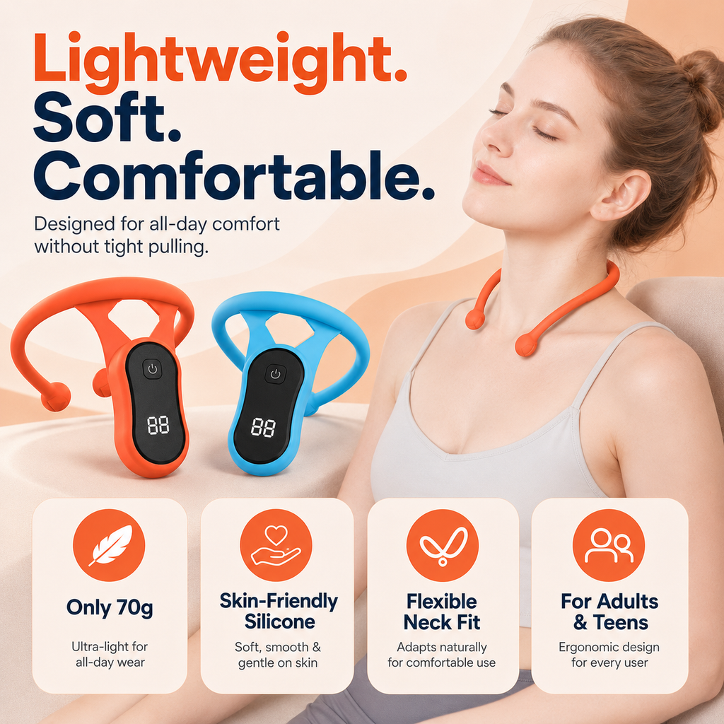 Neck Reminder — Break Slouching Habits with Silent Vibration Alerts & Feel Confident✨