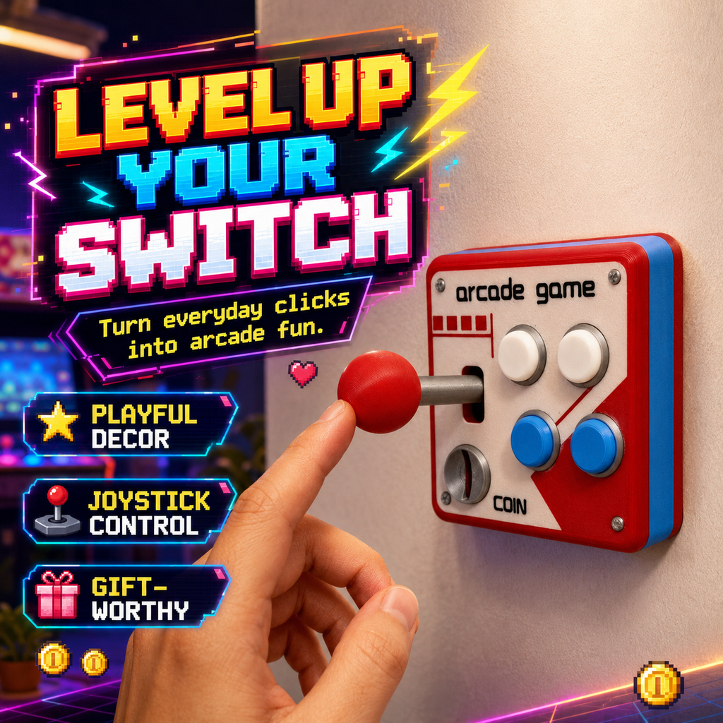 🔥Retro Arcade Joystick Switch Cover🎮