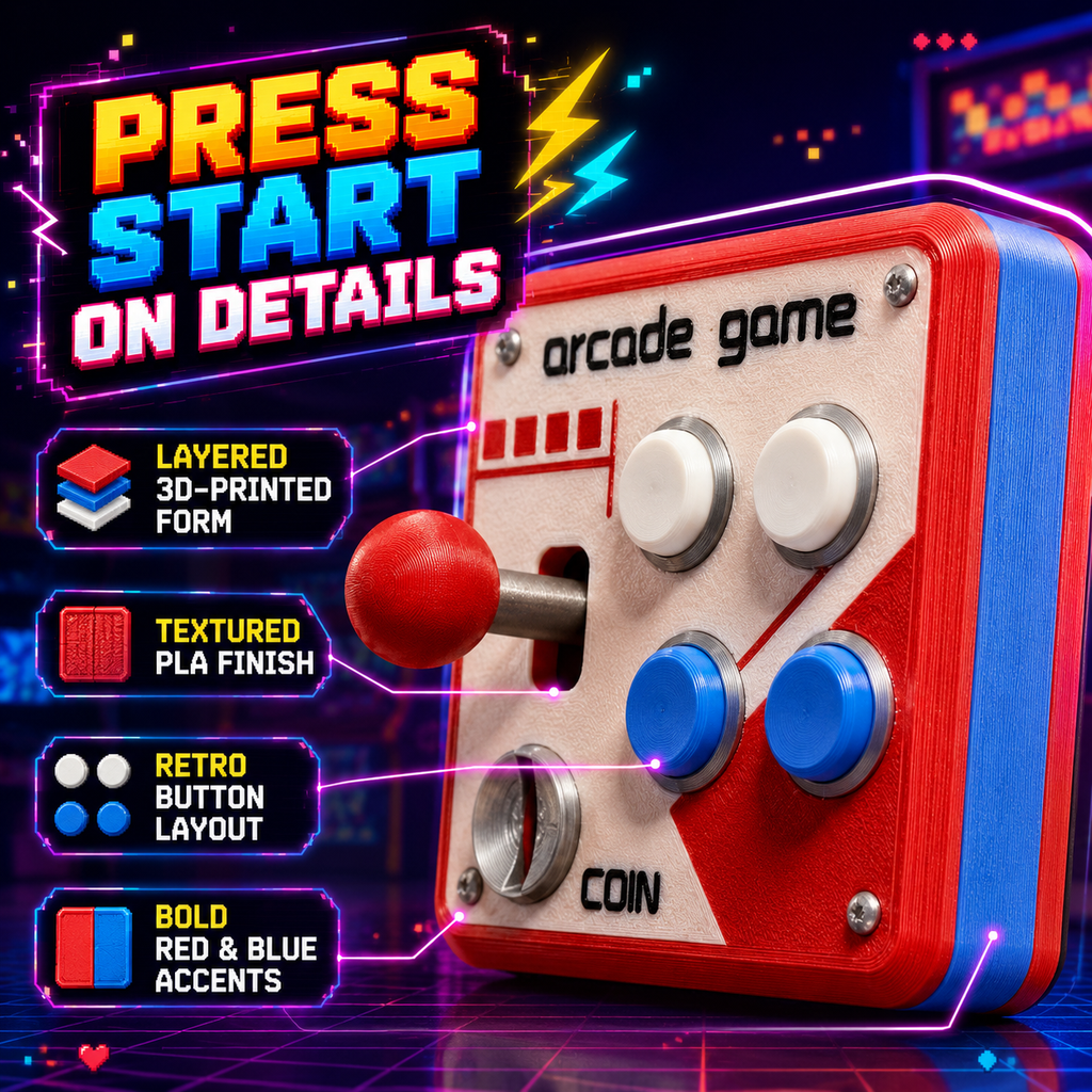 🔥Retro Arcade Joystick Switch Cover🎮