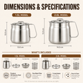 ♻️ Fry, Filter & Reuse Oil™ — 304 Stainless Steel Oil Pot with Fry Basket