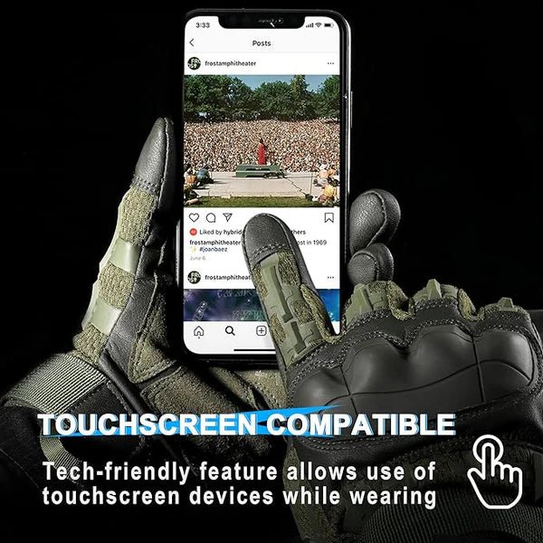 IronClad Pro Tactical Gloves – Indestructible Protection & Touchscreen Control