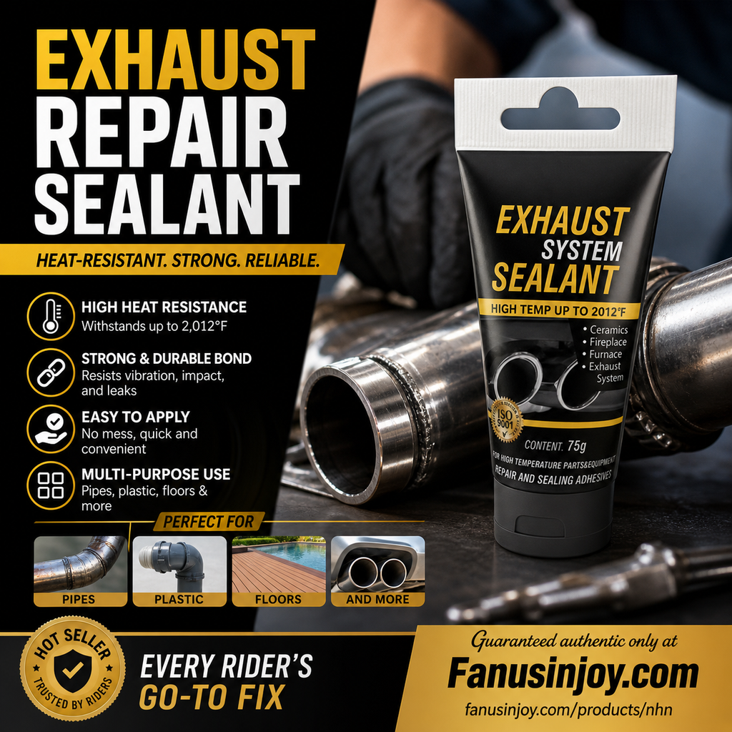 🎉✨Buy 3 Get 1 Free Limited Offer！🛠All-purpose repair！High Temperature Exhaust Repair Sealant