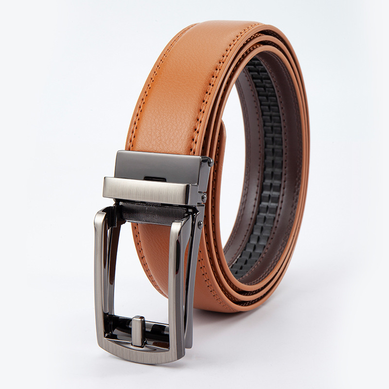 VintageCraft Cowhide Belt – Traditional Buckle & Premium Leather
