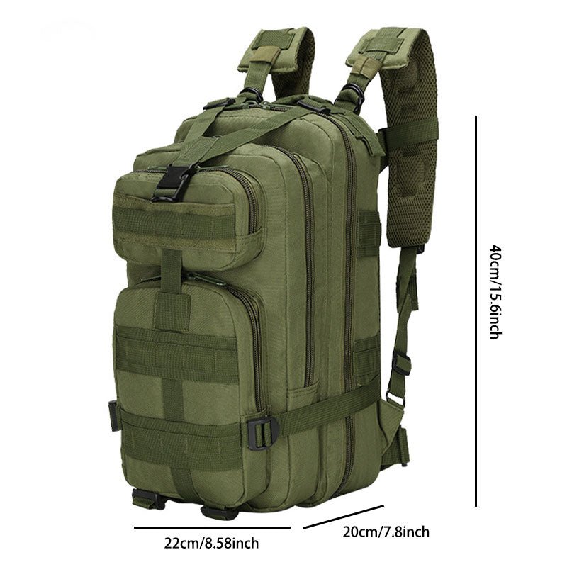 Outdoor Large-Capacity Tactical Backpack: Rugged & Versatile