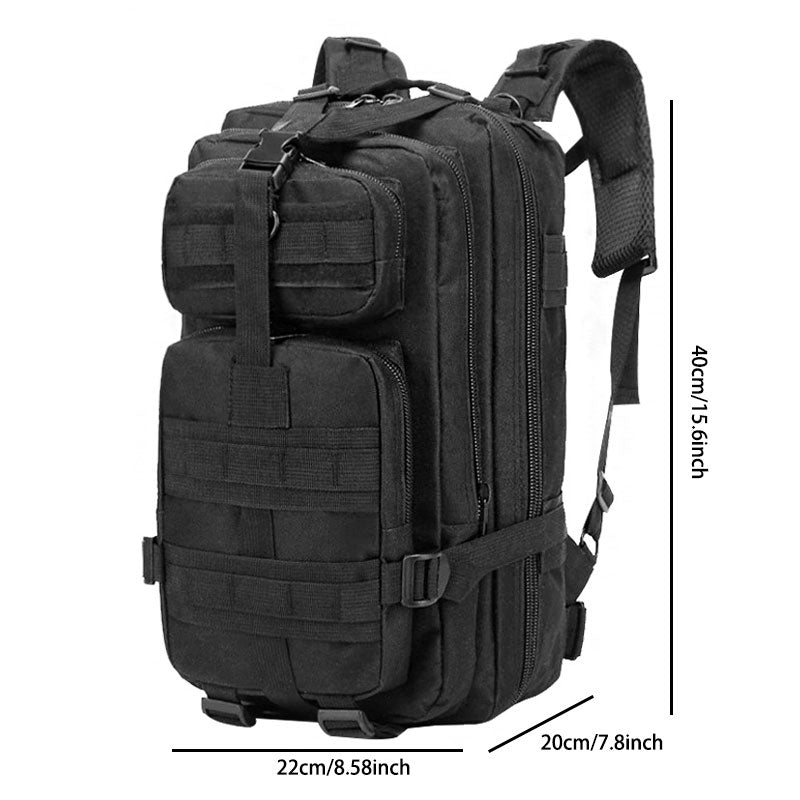 Outdoor Large-Capacity Tactical Backpack: Rugged & Versatile