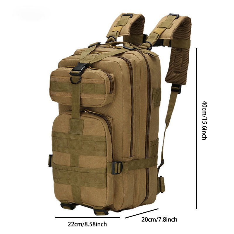 Outdoor Large-Capacity Tactical Backpack: Rugged & Versatile