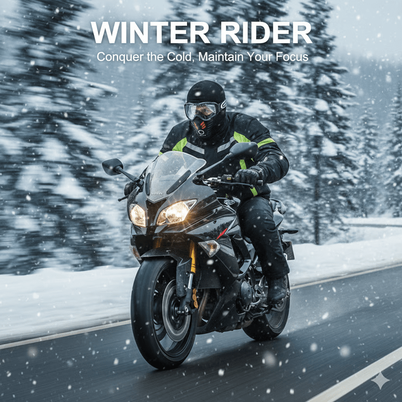 PolarForce Winter Face Mask – Windproof, Anti-Haze & Full Coverage