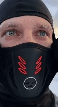 PolarForce Winter Face Mask – Windproof, Anti-Haze & Full Coverage
