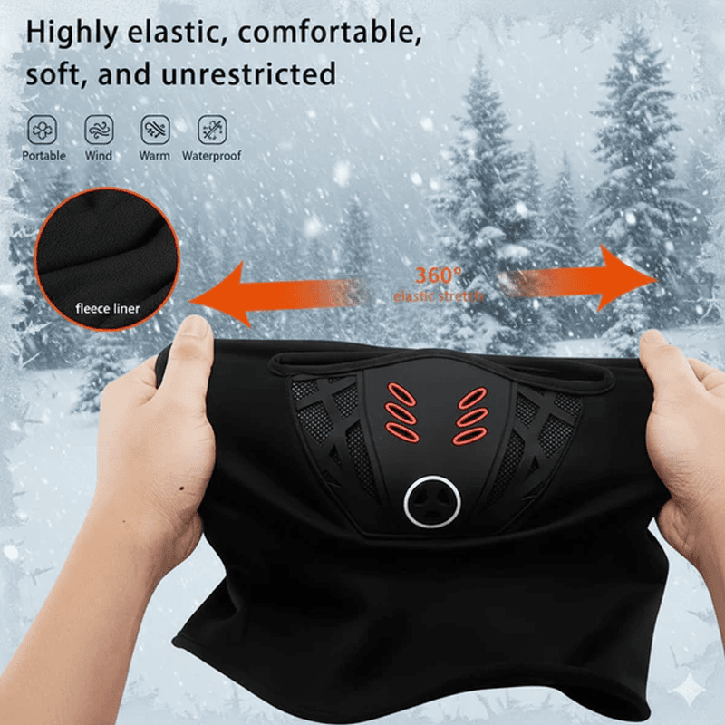 PolarForce Winter Face Mask – Windproof, Anti-Haze & Full Coverage