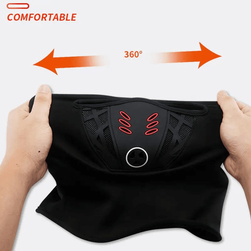 PolarForce Winter Face Mask – Windproof, Anti-Haze & Full Coverage