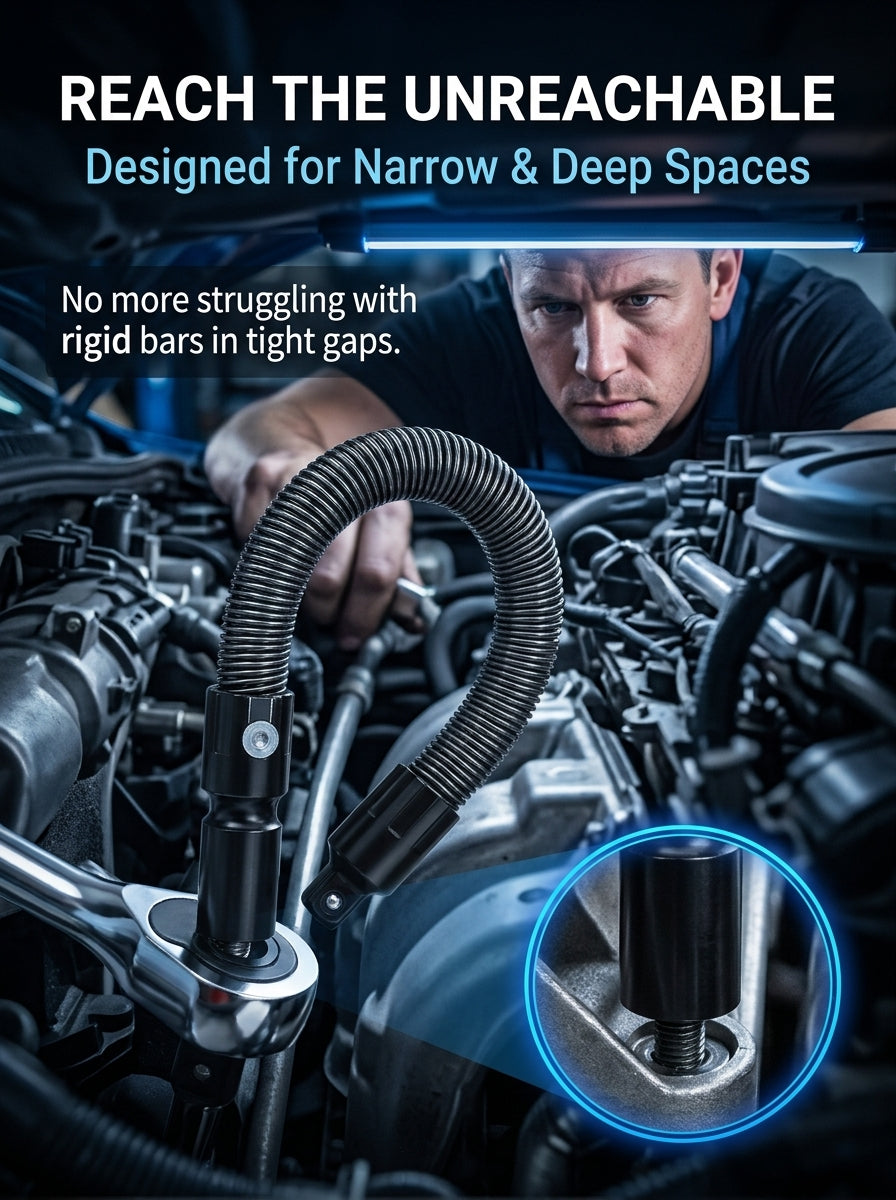 💥LIMITED-TIME 50% OFF!🔥Electric wrench extended flexible connecting rod