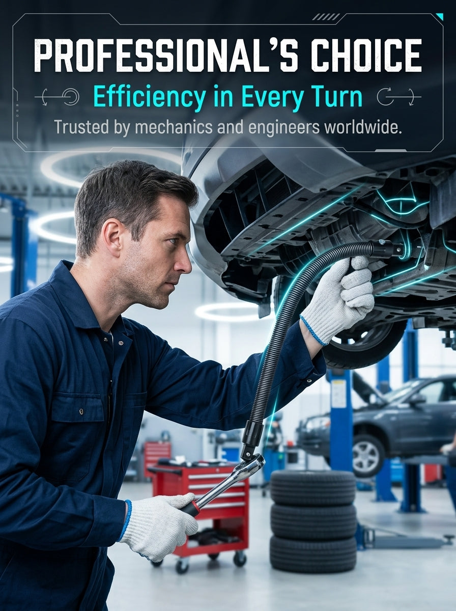 💥LIMITED-TIME 50% OFF!🔥Electric wrench extended flexible connecting rod