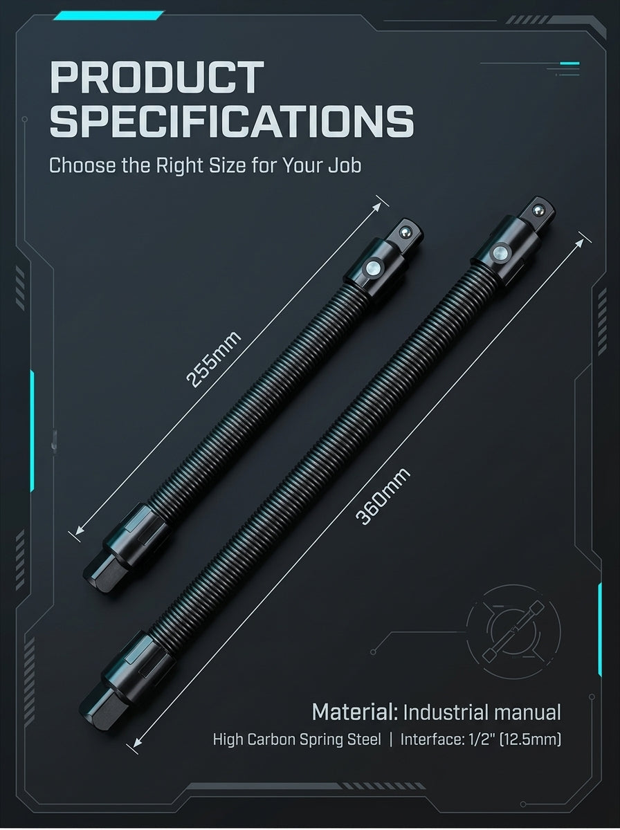 💥LIMITED-TIME 50% OFF!🔥Electric wrench extended flexible connecting rod
