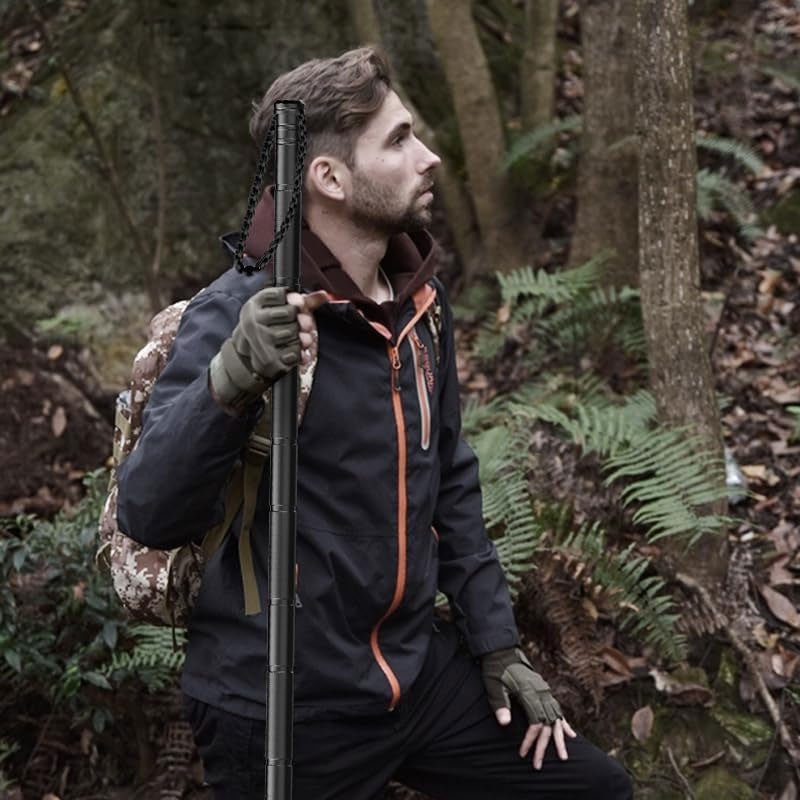 Terozi™ Tactical Trekking Staff — Detachable Survival System