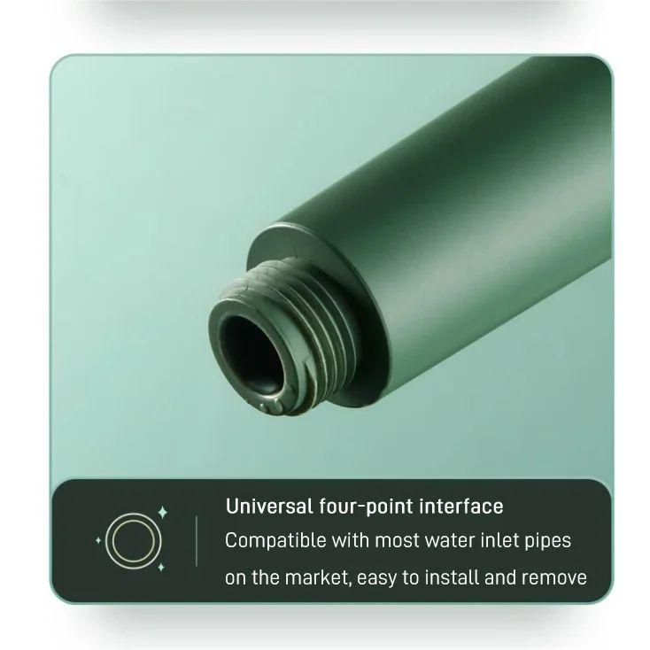 High-Pressure Handheld Showerhead with Filter Cartridges（50% OFF）