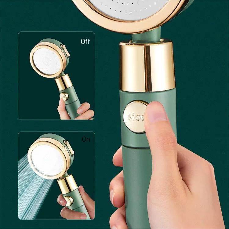 High-Pressure Handheld Showerhead with Filter Cartridges（50% OFF）