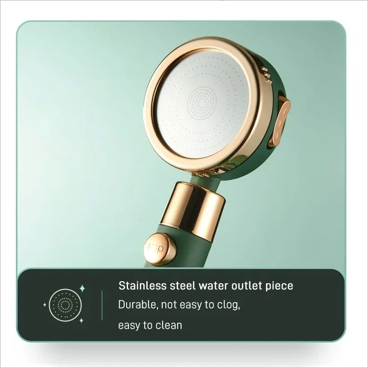 High-Pressure Handheld Showerhead with Filter Cartridges（50% OFF）