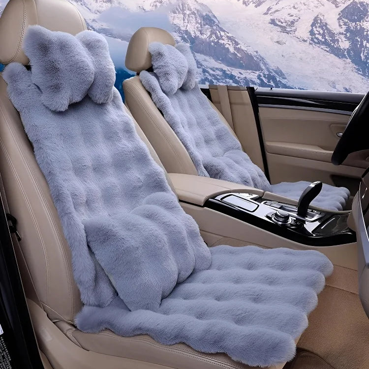 [Best Gift For Car] Luxury Thickened Plush Car Seat Cushion Set（50% OFF）