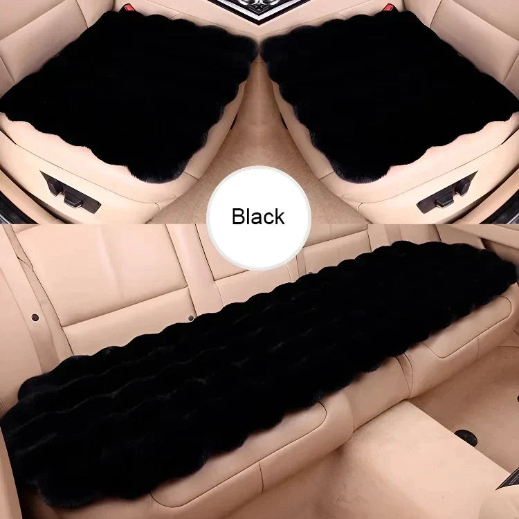 [Best Gift For Car] Luxury Thickened Plush Car Seat Cushion Set（50% OFF）