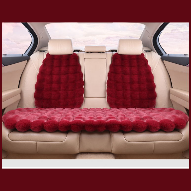 [Best Gift For Car] Luxury Thickened Plush Car Seat Cushion Set（50% OFF）
