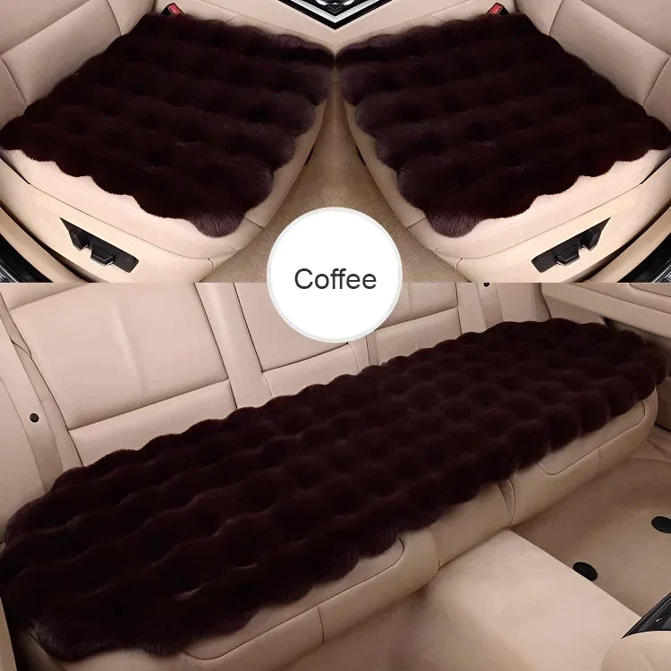 [Best Gift For Car] Luxury Thickened Plush Car Seat Cushion Set（50% OFF）