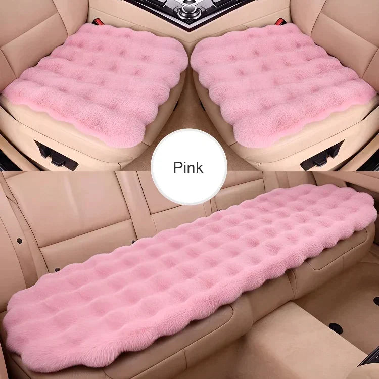 [Best Gift For Car] Luxury Thickened Plush Car Seat Cushion Set（50% OFF）