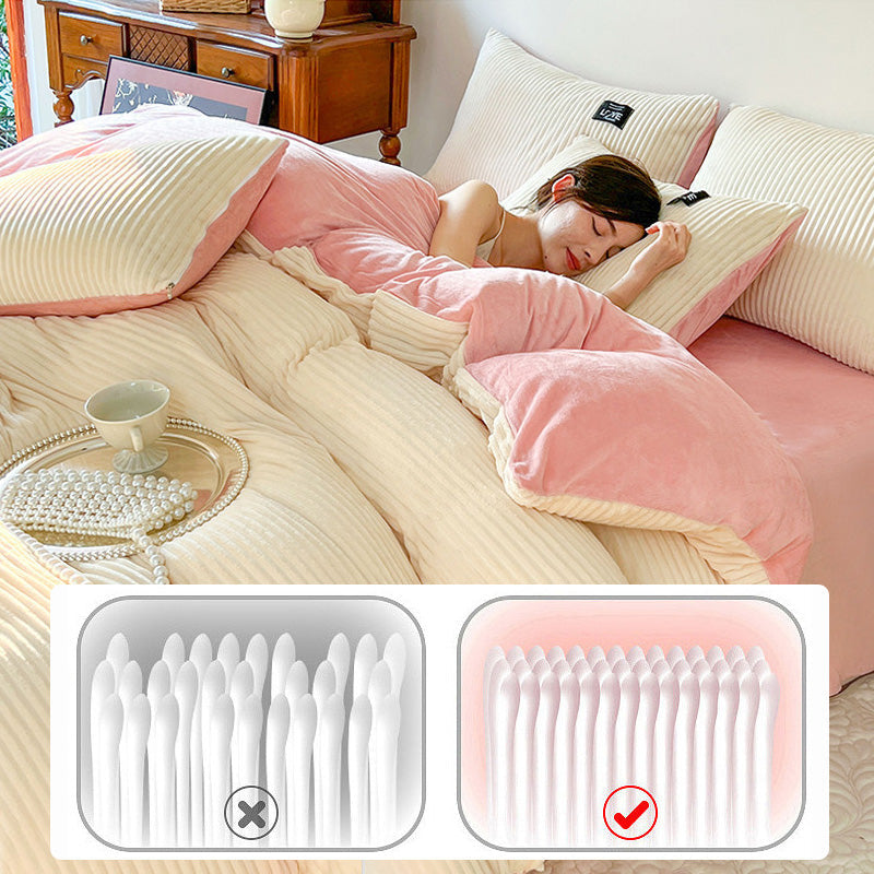 🔥Free shipping🔥 Luxury Soft Solid Color Bedding 4-pices-Set（50% OFF）