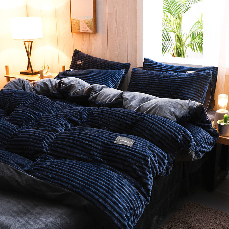 🔥Free shipping🔥 Luxury Soft Solid Color Bedding 4-pices-Set（50% OFF）