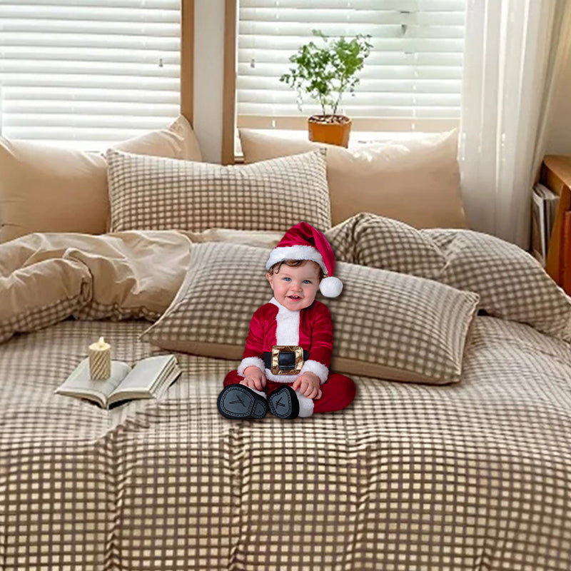 [Warm gift] Cotton Bedding Four-Piece Set