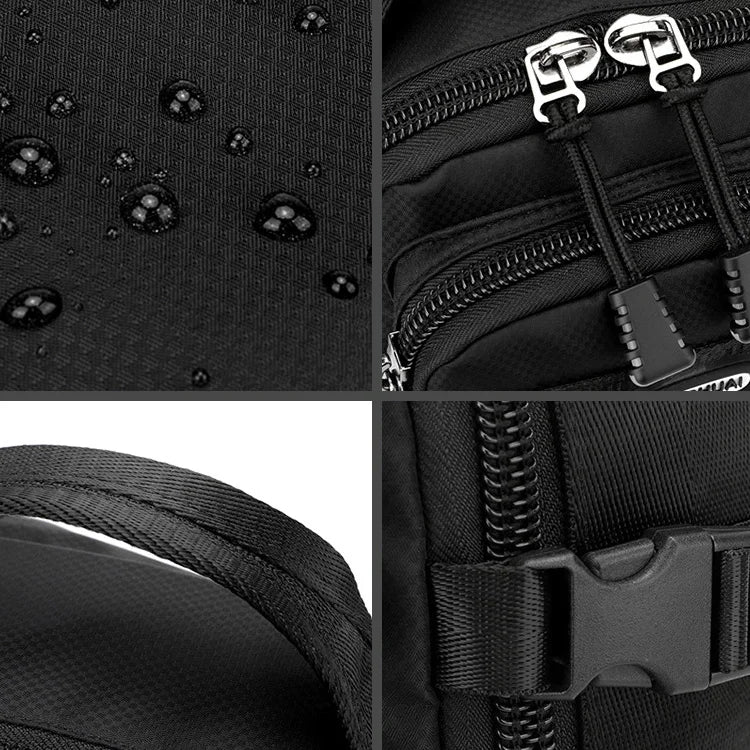 Adjustable Oxford Cloth Chest Bag – Lightweight, durable & versatile. 🌟👜