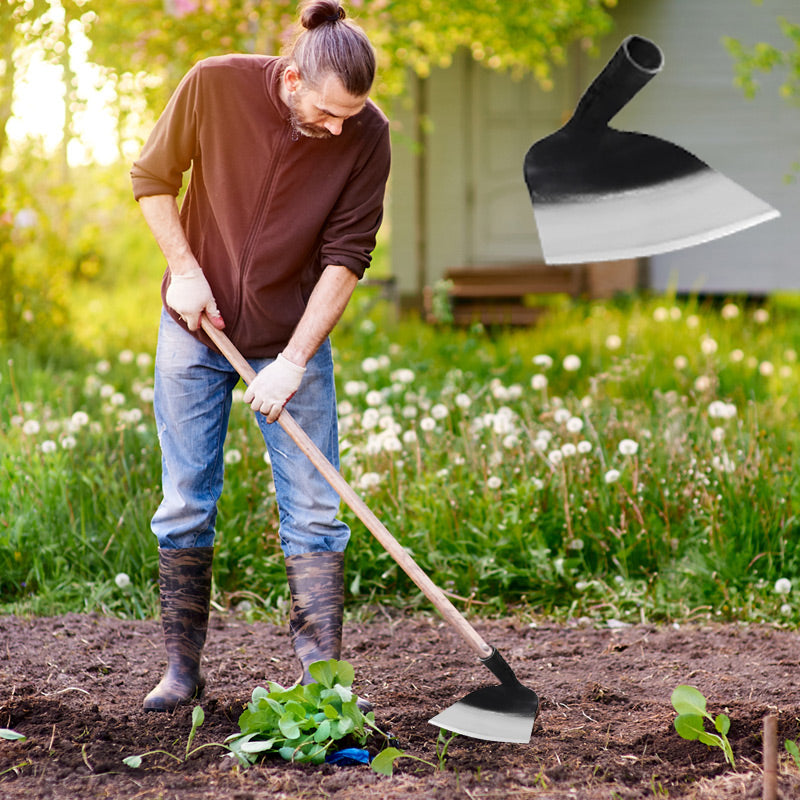 Heavy-Duty Steel Farm Gardening Weeding Hoe Head（50% OFF）