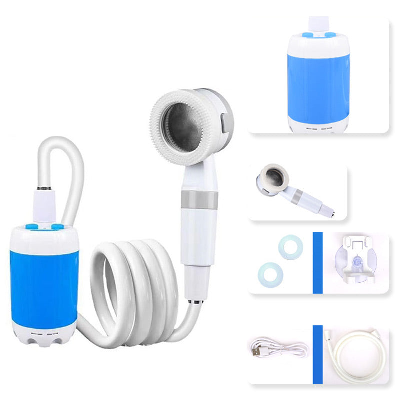 🔥Hot Sale 49% OFF💦Portable Shower for Camping with Water Pump🚀free shipping