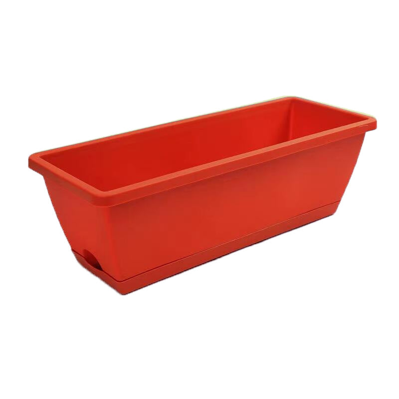 🌼Hot Sale 50% OFF🌼Rectangular Lazy Plastic Flower Pot, Suitable For Home Balcony