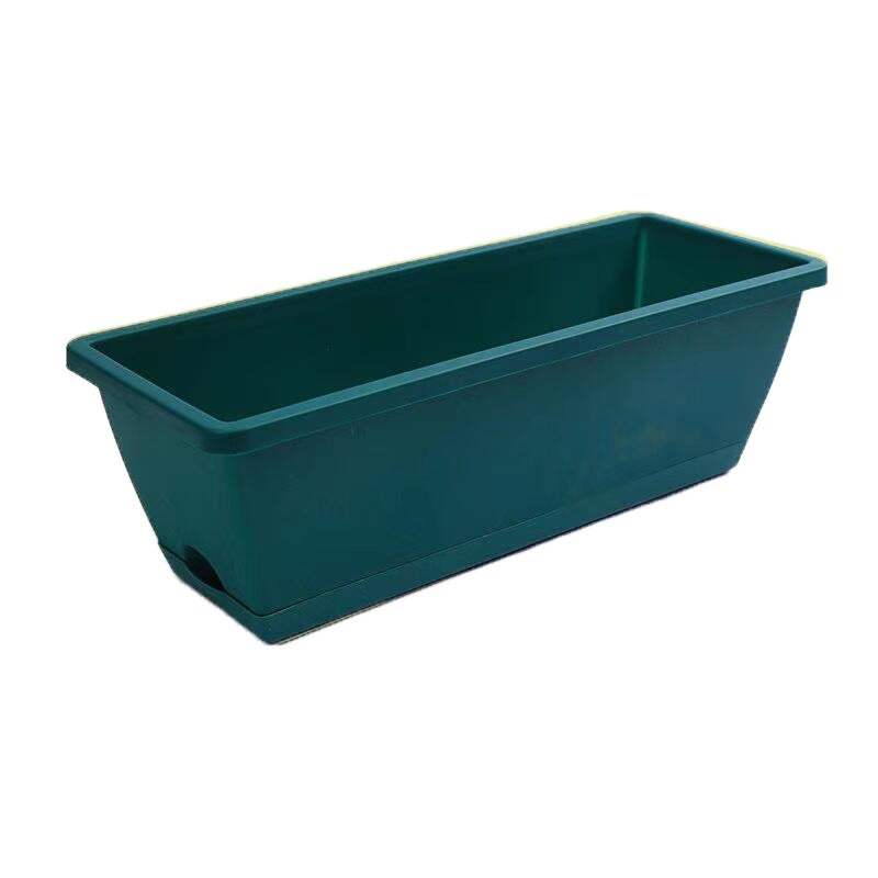 🌼Hot Sale 50% OFF🌼Rectangular Lazy Plastic Flower Pot, Suitable For Home Balcony