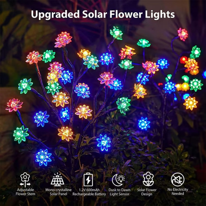 Solar-Powered Weather Resistant Garden LED Light Set（50% OFF）