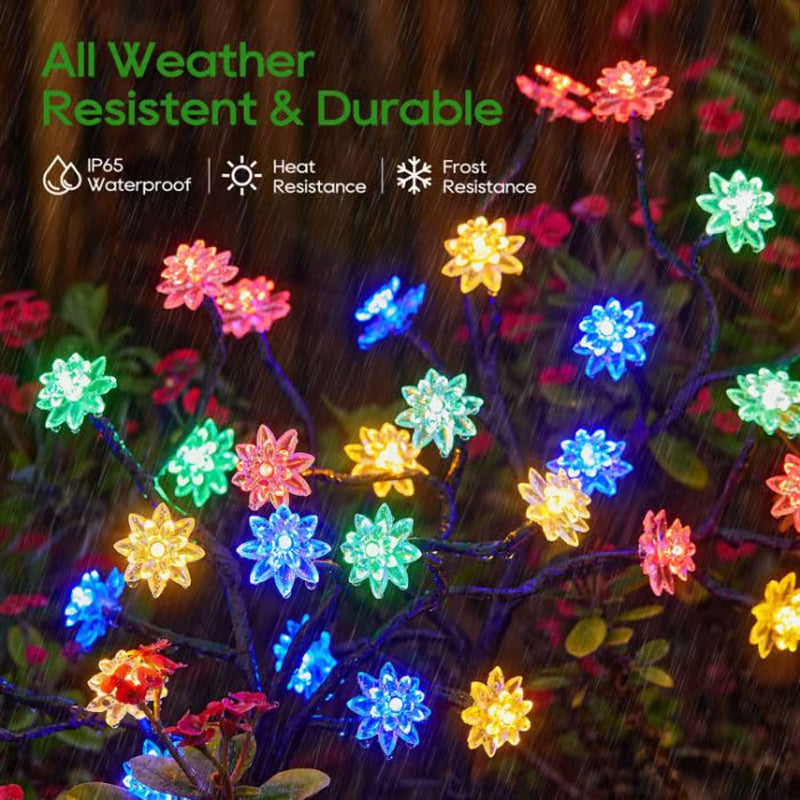 Solar-Powered Weather Resistant Garden LED Light Set（50% OFF）