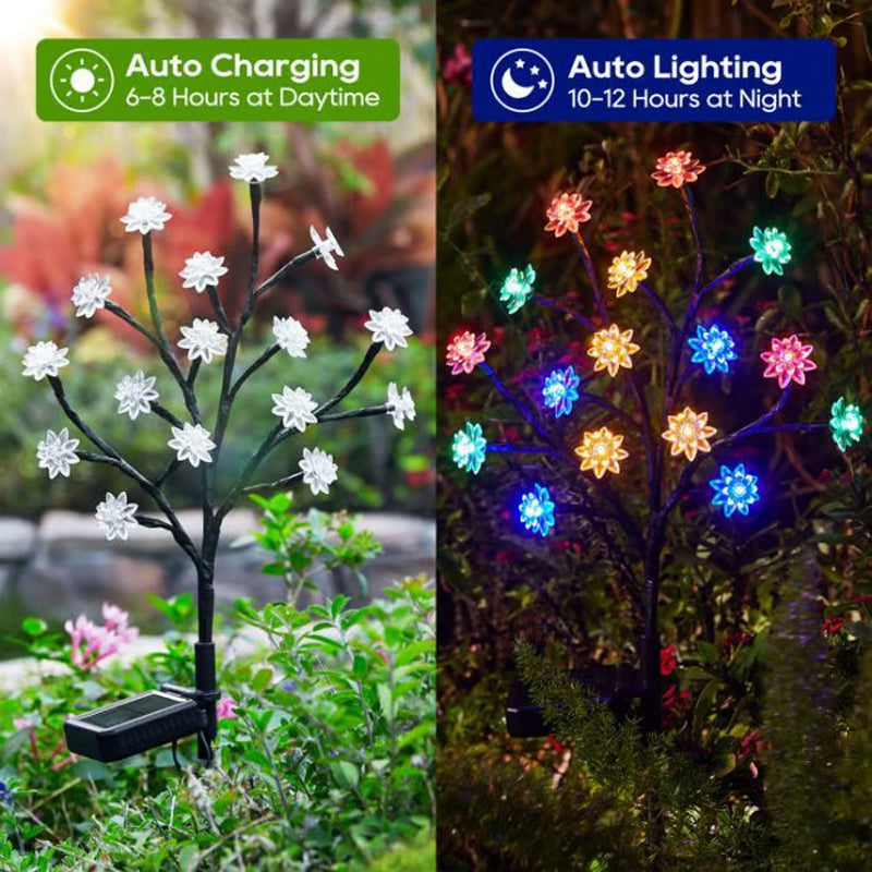 Solar-Powered Weather Resistant Garden LED Light Set（50% OFF）