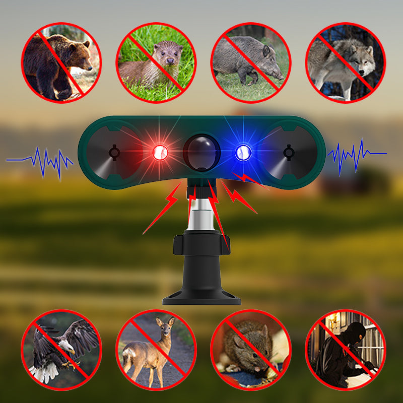🔥Hot Sale $36.99🔥Solar Motion Sensor Outdoor Animal for Repelling（50% OFF）