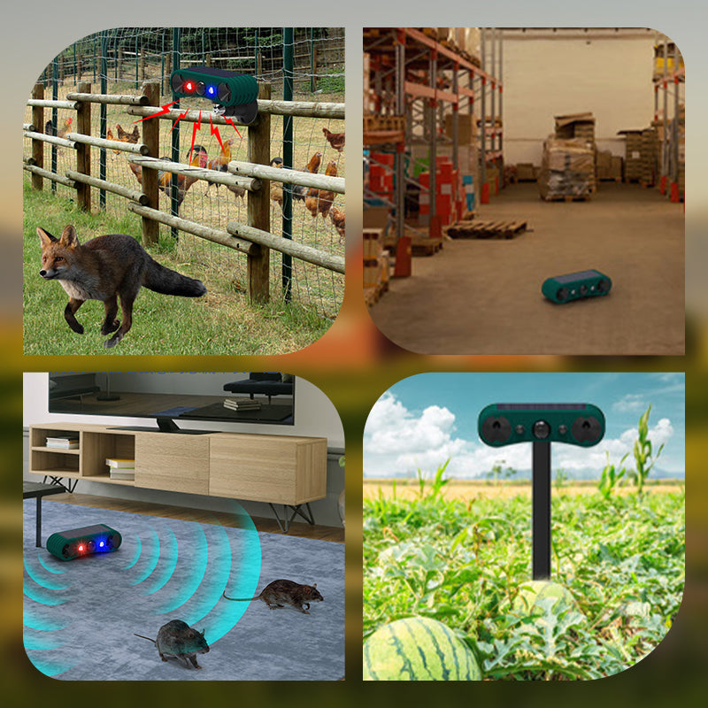 🔥Hot Sale $36.99🔥Solar Motion Sensor Outdoor Animal for Repelling（50% OFF）