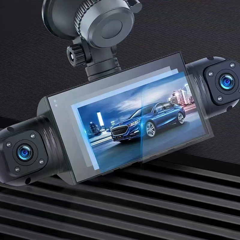 🚗📹 4-Channel 1080P Dash Cam – 50% OFF! Front, rear & 2 side cameras – full coverage, parking mode, G-sensor. 🔥🛡️