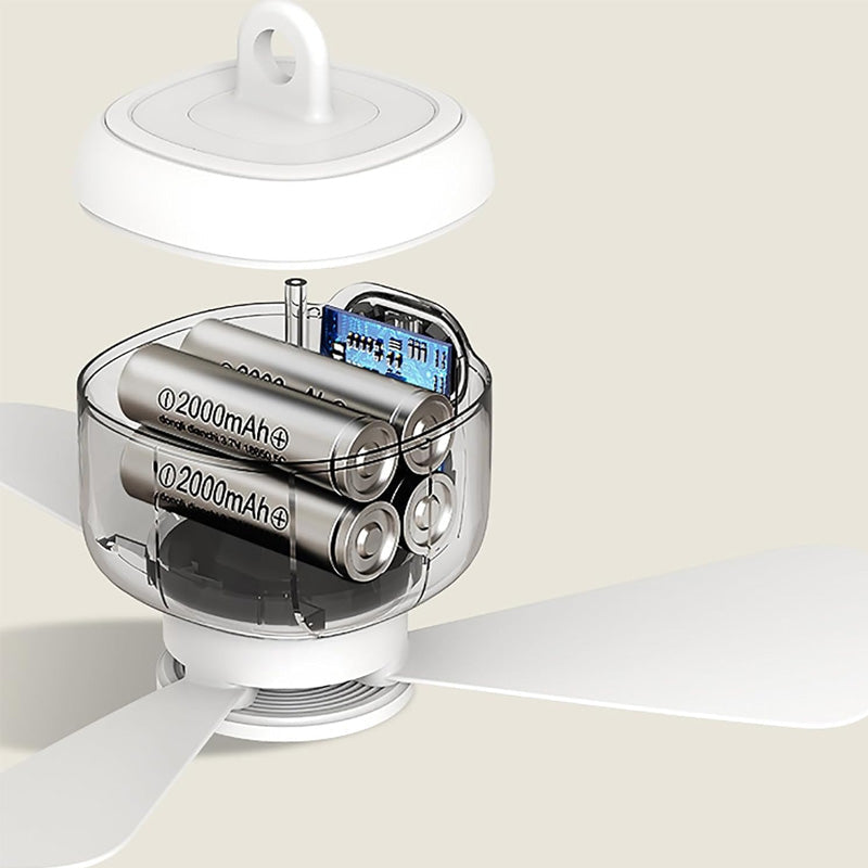 ⏰ Limited-time offer: 50% OFF a rechargeable ceiling fan with LED lights! 🌬️✨