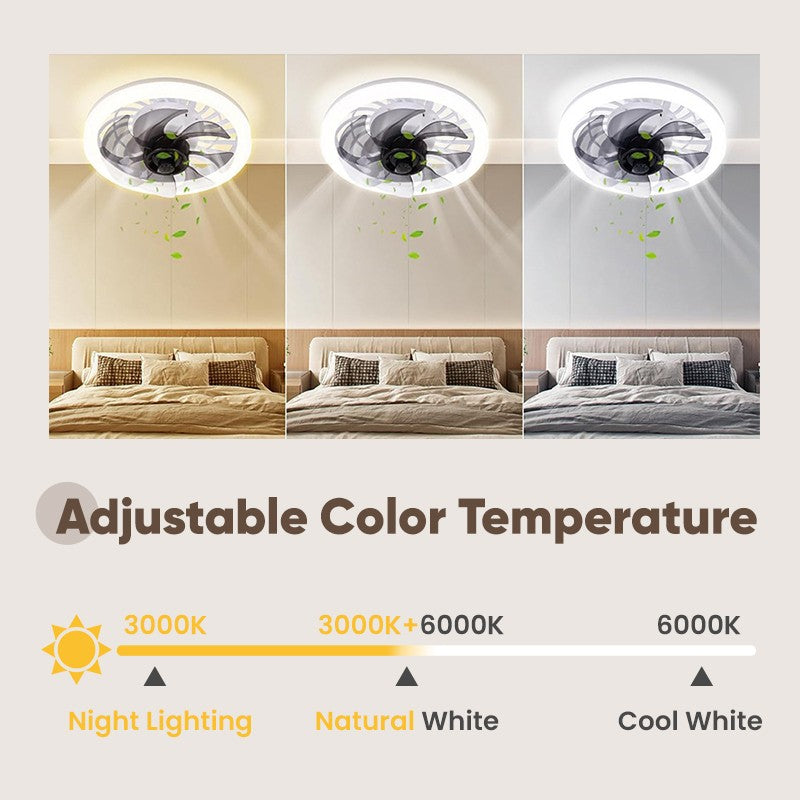 ❄️ Summer 50% Off ✨ Global Sales Exceed 1 Million ❄️ Remote Control Ceiling Fan with Light
