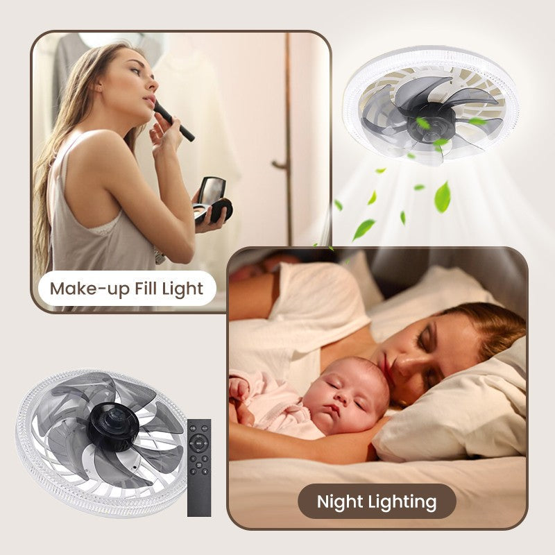 ❄️ Summer 50% Off ✨ Global Sales Exceed 1 Million ❄️ Remote Control Ceiling Fan with Light