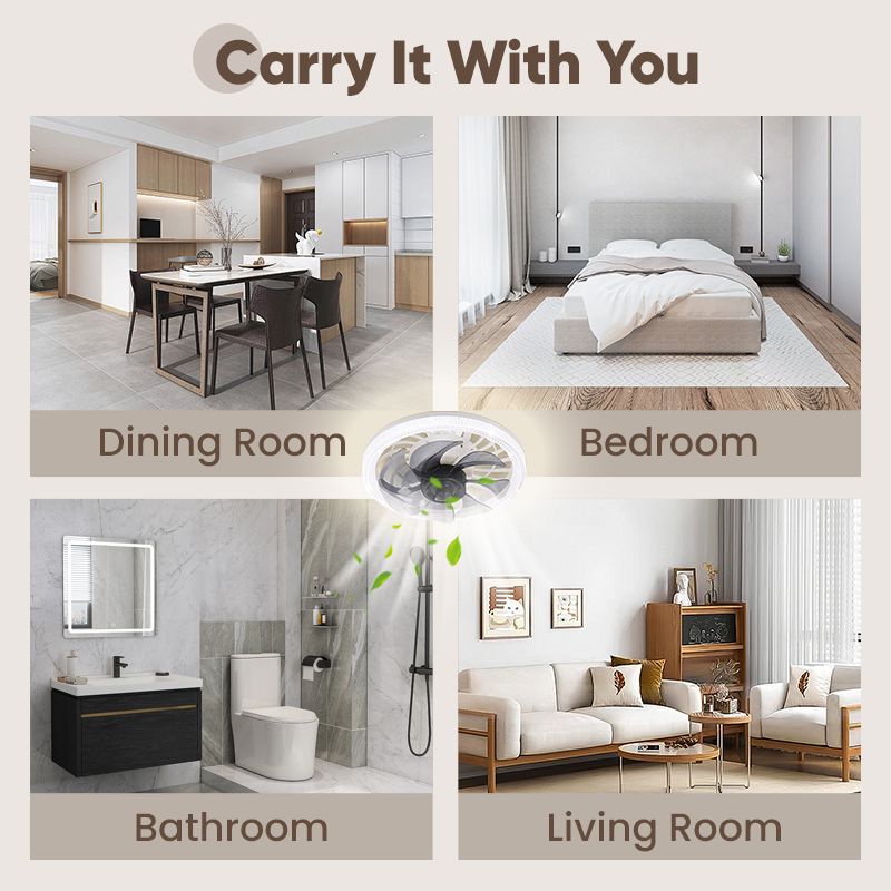 ❄️ Summer 50% Off ✨ Global Sales Exceed 1 Million ❄️ Remote Control Ceiling Fan with Light