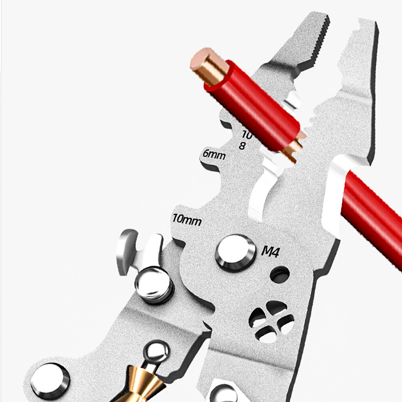 👷‍♂️Multifunctional Foldable Wire Stripping Scissors with Electrical Test